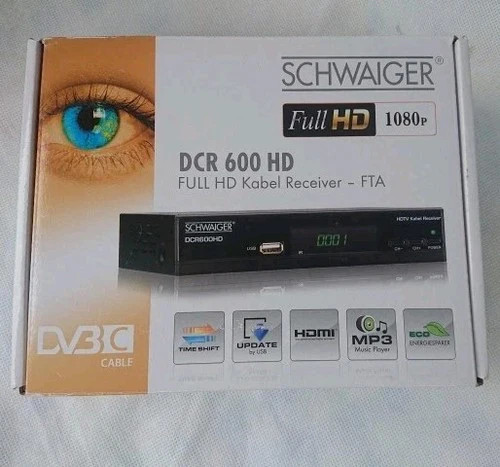 Neuwertig schwaiger dcr 600 - neuwertig, hd