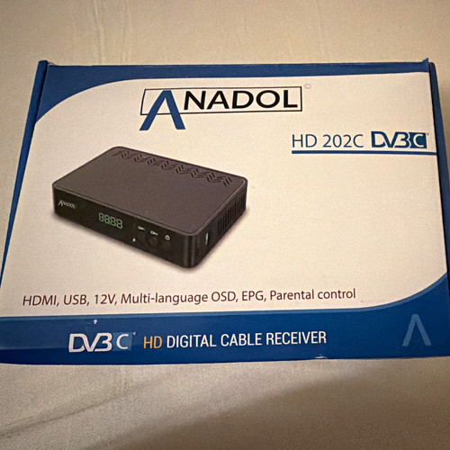 Anadol 202c dvb hd - 202c, dvb-c