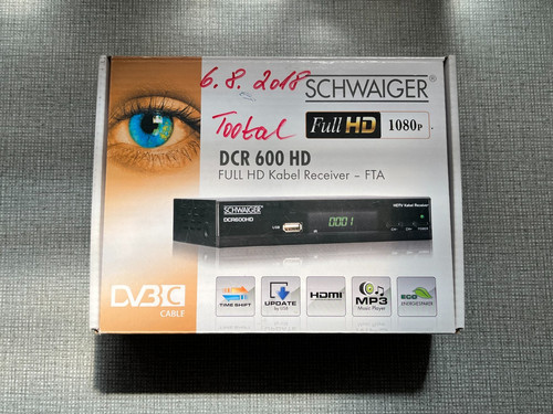 Full kabel receiver dcr - kabel,