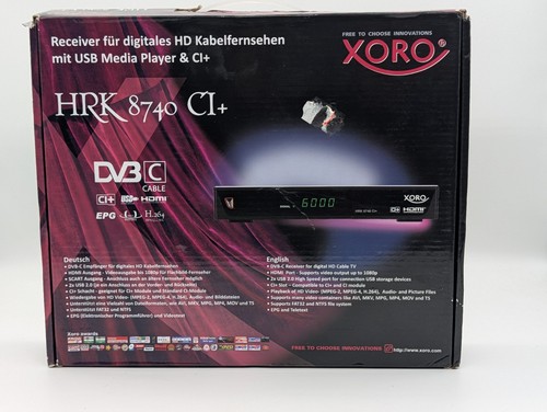 Xoro hrk 8740 dvb - hrk, hd
