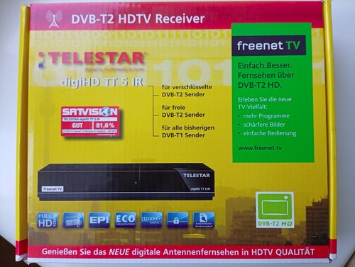 Telestar digihd dvb - 5, dvb-t2