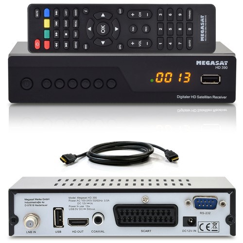 Megasat 390 hdtv digital - hd,